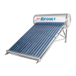Calentadores de agua solares — 15 tubos