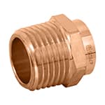 Conexiones de cobre y latón cobrizado CC-611B
