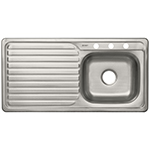 Tarja de empotrar tipo bar TA-1051D