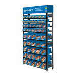 Racks de gavetas con conexiones