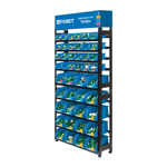 Racks de gavetas con conexiones