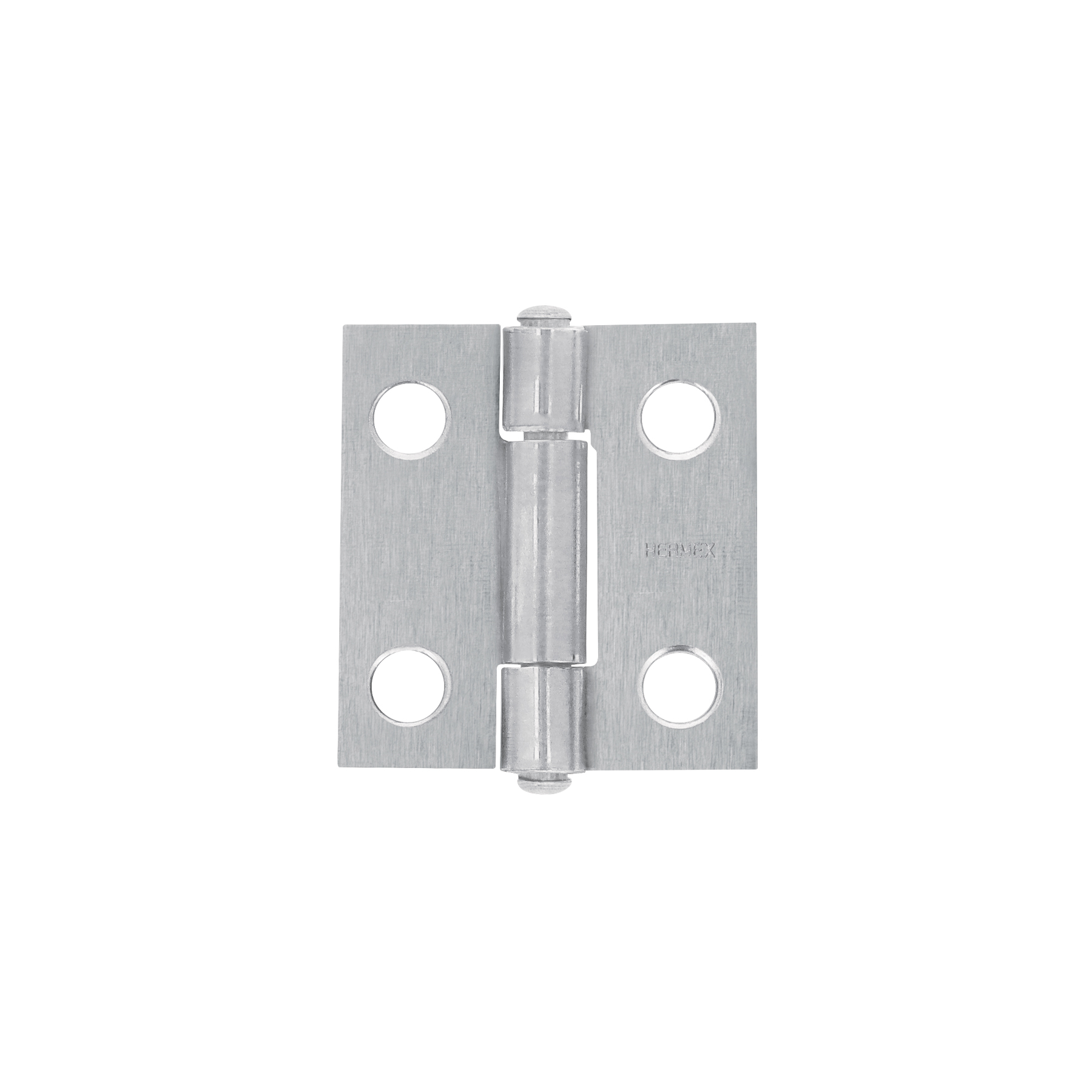 Bisagras de acero rectangulares, cabeza media bola BR-100