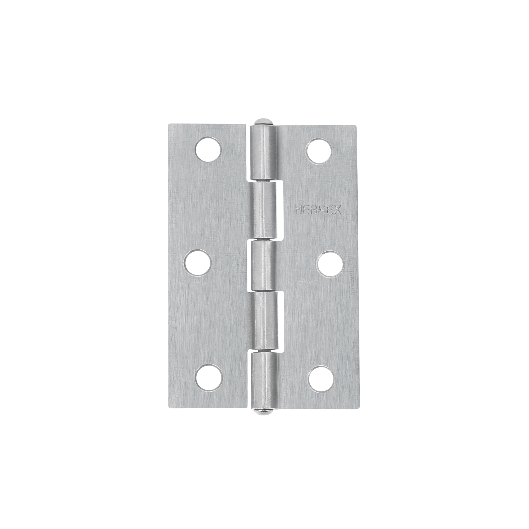 Bisagras de acero rectangulares, cabeza media bola BR-250