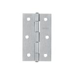 Bisagras de acero rectangulares, cabeza media bola BR-350