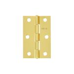 Bisagras de acero rectangulares, cabeza media bola BR-251