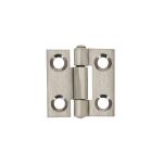 Bisagras de acero rectangulares, cabeza media bola BR-104