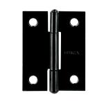Bisagras de acero rectangulares, cabeza media bola BR-206