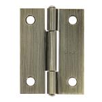 Bisagras de acero rectangulares, cabeza media bola BR-202