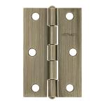 Bisagras de acero rectangulares, cabeza media bola BR-252