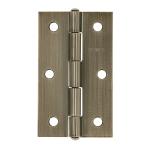 Bisagras de acero rectangulares, cabeza media bola BR-352