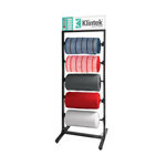 Rack despachador con franelas y jergas