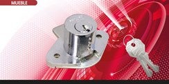Cerradura de mueble Phillips 21 (cajones y escritorios)