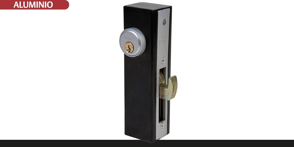Cerradura Phillips 595 para puerta corrediza de aluminio