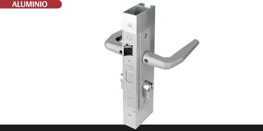Cerradura Phillips 3050 MM manija-manija aluminio