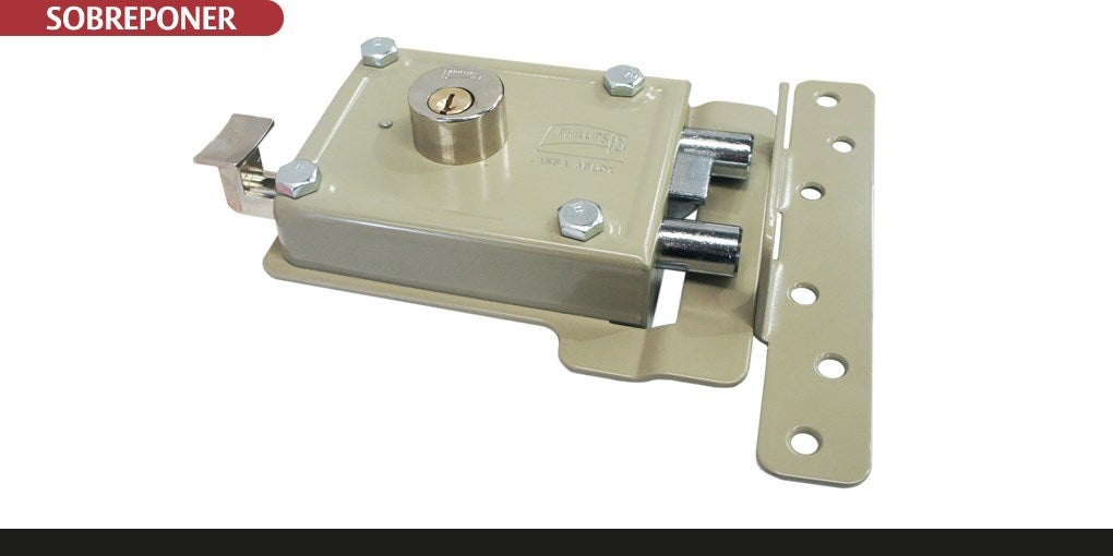 Cerradura Phillips 650 PS para puerta de abatir
