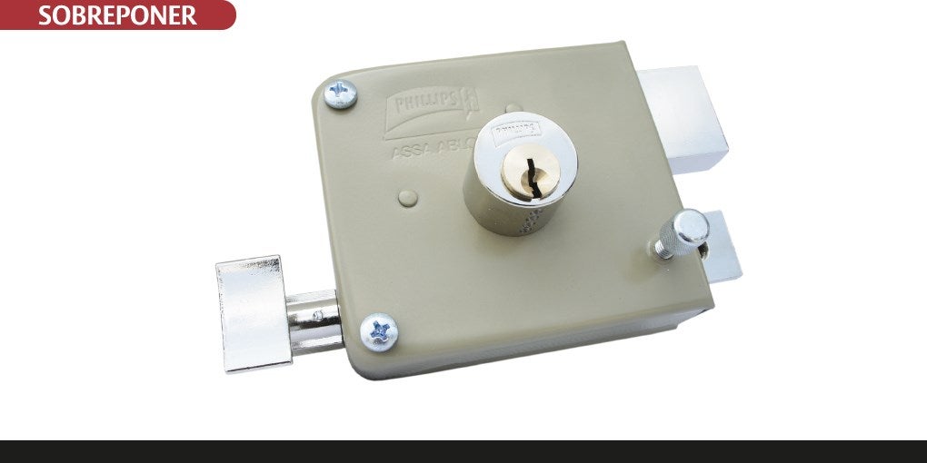 Cerradura de sobreponer Phillips 715 CL (Clásica)
