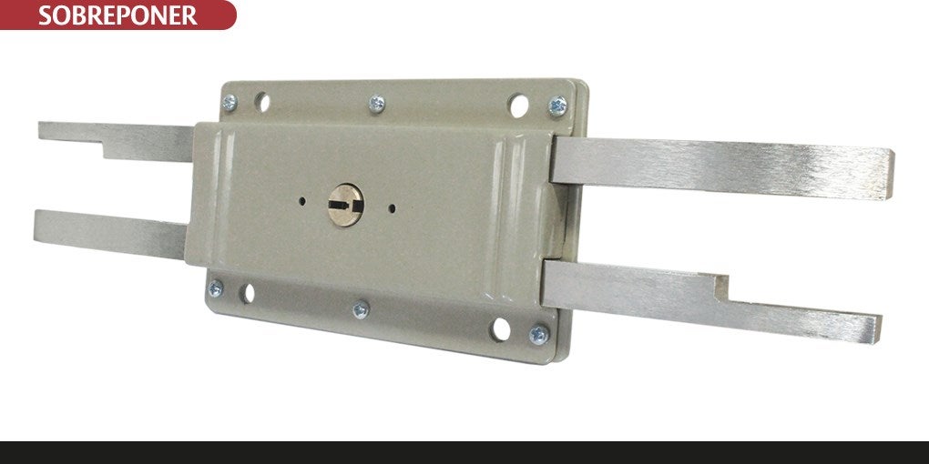 Cerradura Phillips Cortina 740 doble cerrojo de cremallera