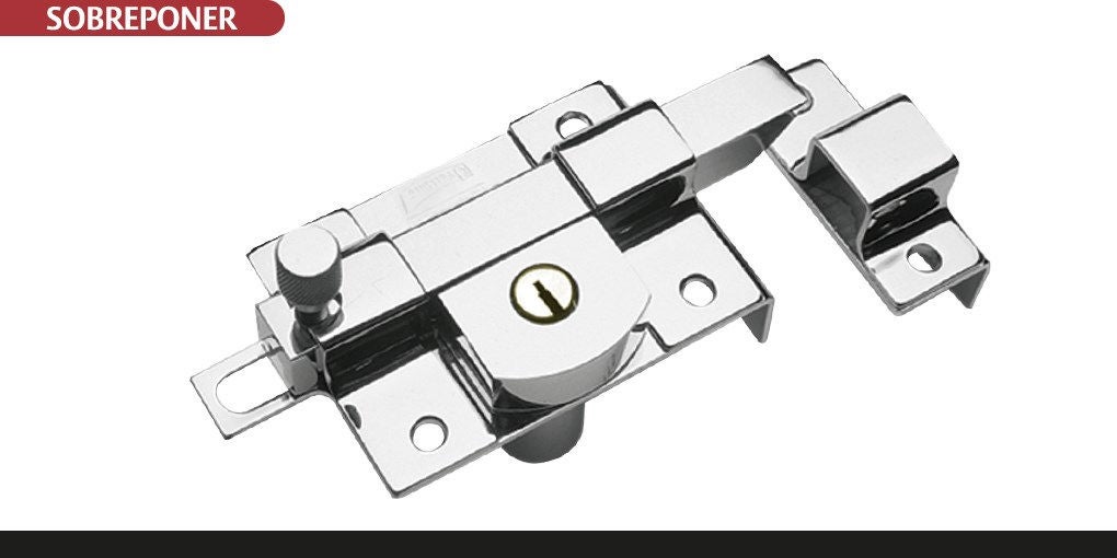 Cerrojo Phillips 775 con picaporte integrado