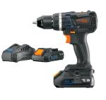 Máquinas portátiles inalámbricas — Rotomartillos inalámbricos ", 20 V Herramienta, 2 baterías, cargador y maleta de 14"