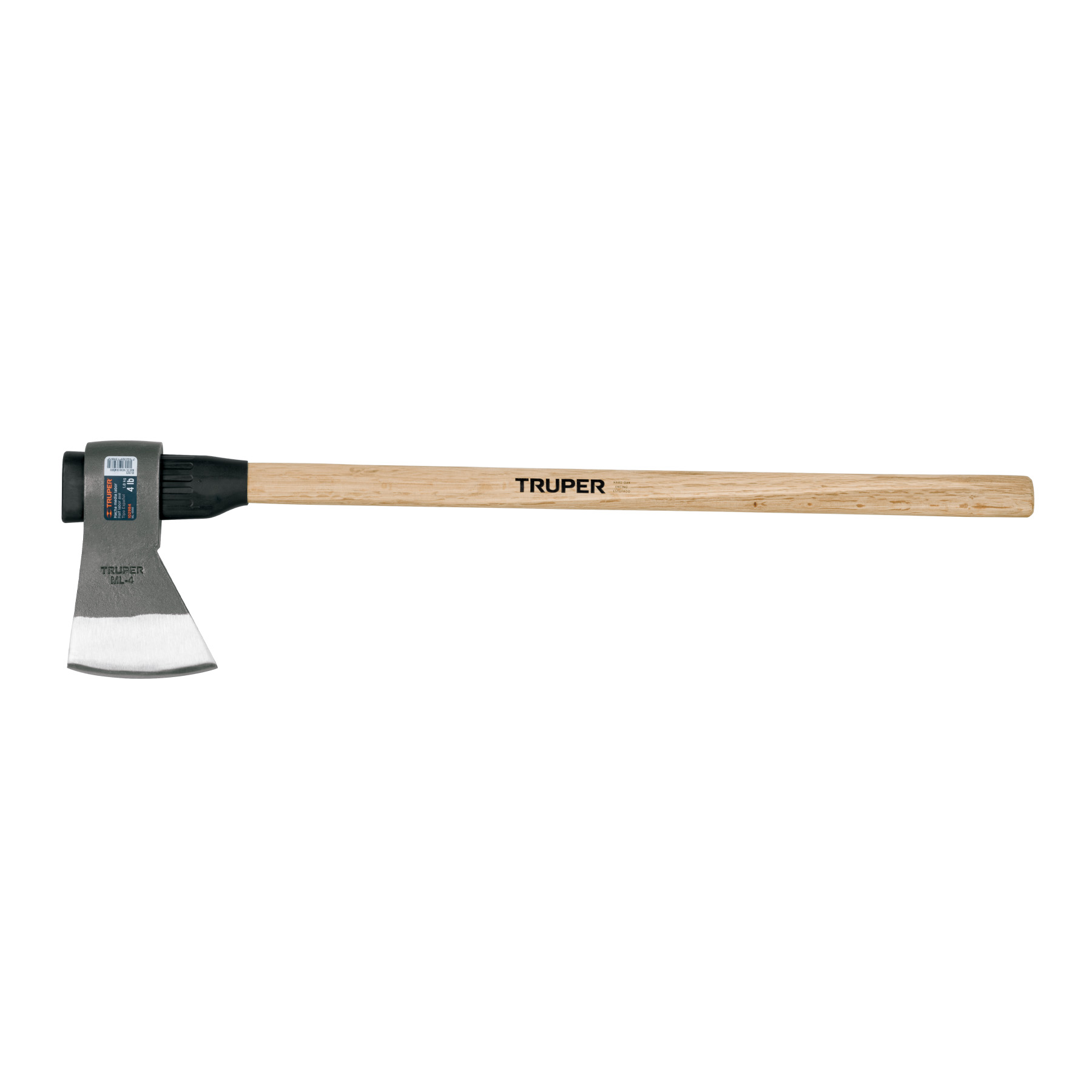 Hachas media labor, mango de madera