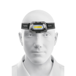Linterna LED plástica, recargable, 40 lm