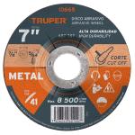 Discos abrasivos para corte de metal, tipo 41
