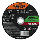 Discos abrasivos para corte de metal, tipo 41
