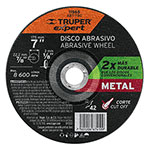 Discos abrasivos para corte de metal y piedra, tipo 42