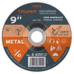 Discos abrasivos para corte de metal, tipo 41