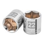 Dados para bujía de 6 puntas