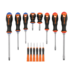 Desarmadores y juegos (punta fija), mango Comfort Grip DTJ-14B