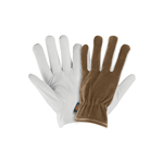 Guantes de piel y carnaza GU-735