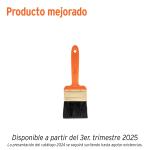 Brochas profesionales, mango plástico