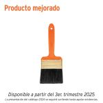 Brochas profesionales, mango plástico
