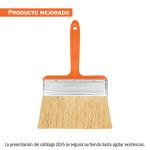 Brochas uso general, mango de madera