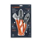 Pinzas, mango de PVC TRUPER y Comfort Grip PRETUL JGO-PEPI-3