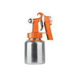 Pistolas vaso de aluminio pulido 1 L — Sin accesorios