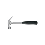 Martillo tubular pulido, uña curva, 16 oz