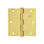 Bisagras de acero rectangulares, cabeza media bola BC-351PP