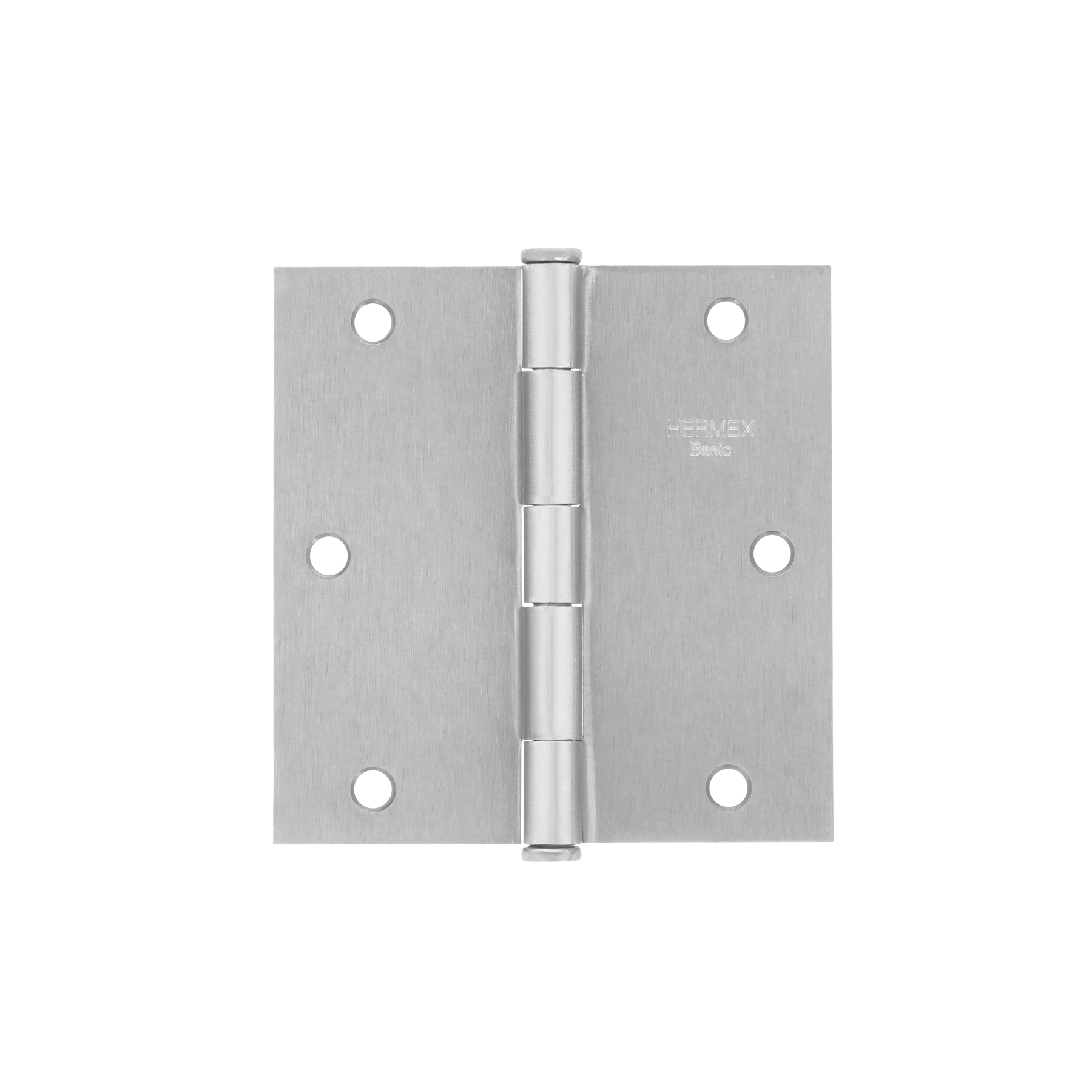 Bisagras de acero rectangulares, cabeza media bola BC-353PP