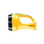 Linterna LED plástica, recargable, 300 lm, 2 posiciones