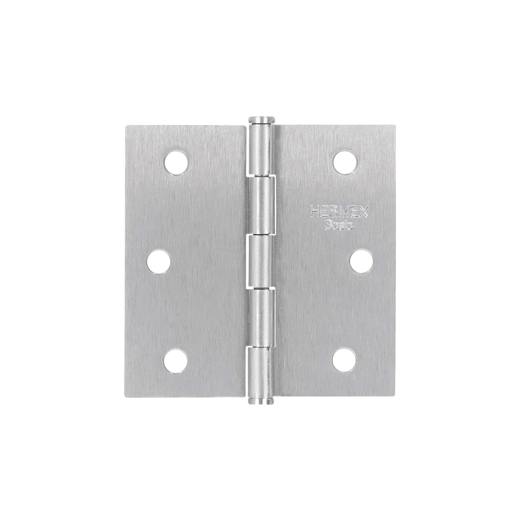 Bisagras de acero rectangulares, cabeza media bola BC-253PP