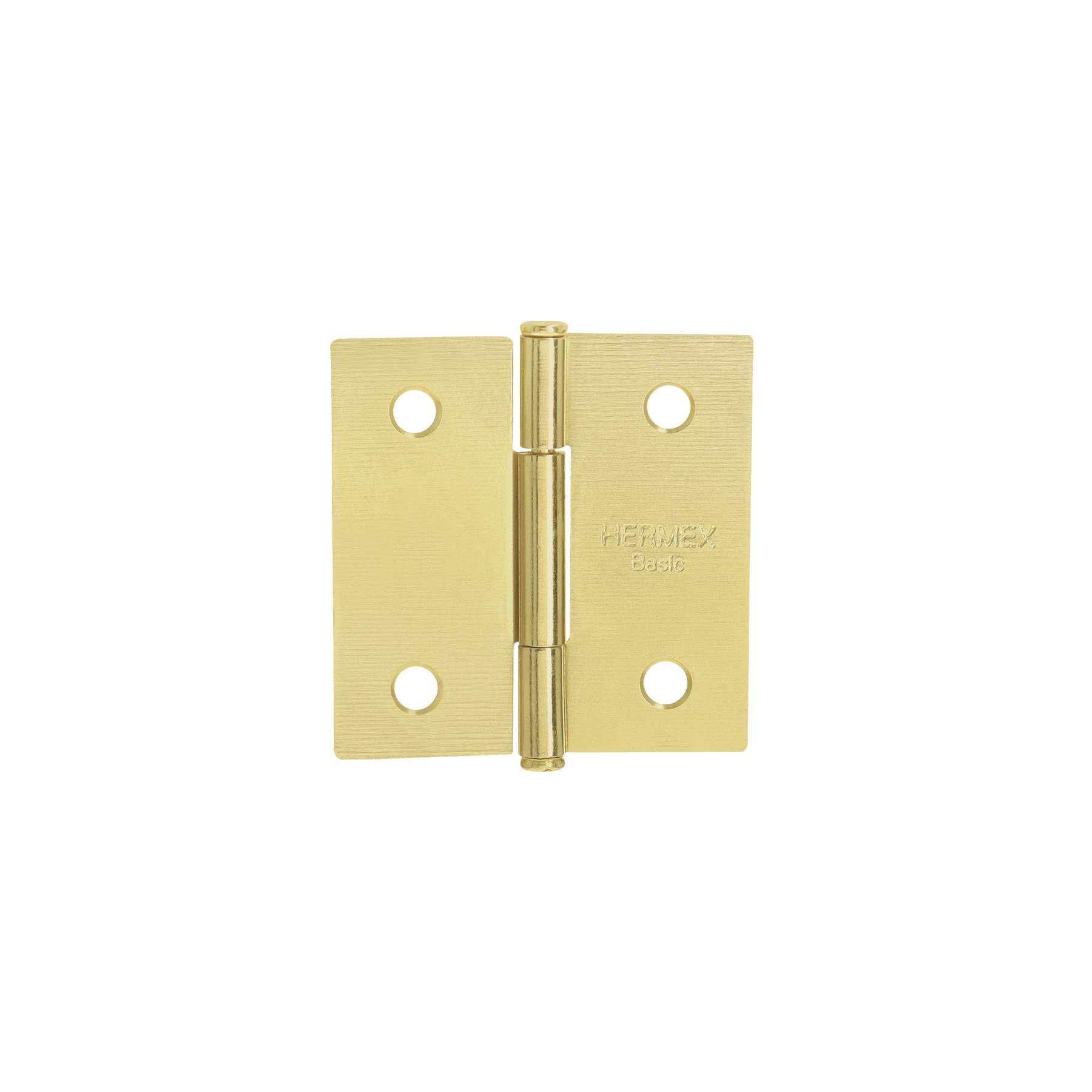 Bisagras de acero rectangulares, cabeza media bola BC-201PP