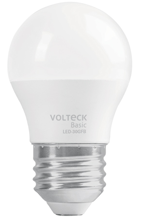 Lámparas LED tipo bulbo en caja — 3 W