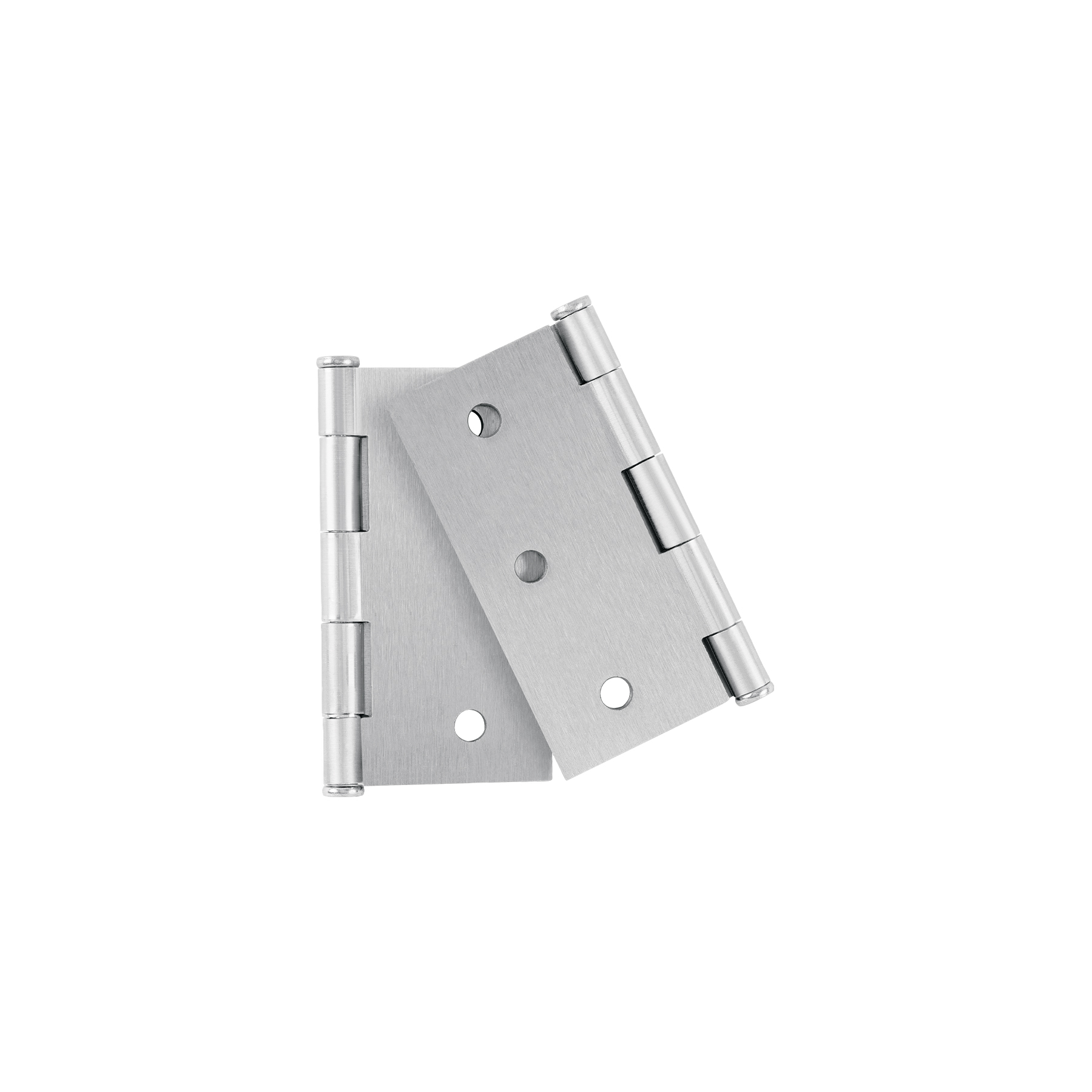 Bisagras de acero rectangulares, cabeza media bola BC-303PPB