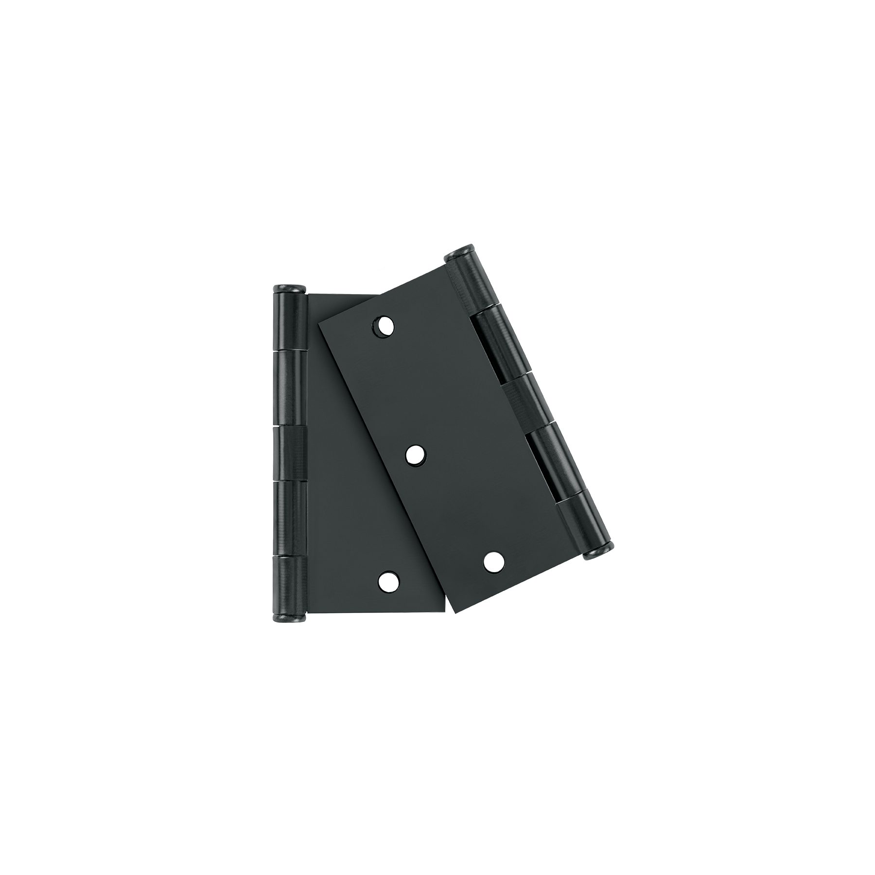 Bisagras de acero rectangulares, cabeza media bola BC-356PPB
