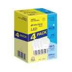 Multipacks de 4 lámparas LED tipo bulbo — 5 W