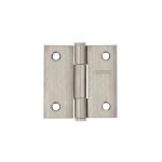 Bisagras de acero cuadradas, cabeza plana BC-204P