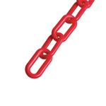 Cadenas plásticas, 6 colores, precio por metro, en carrete