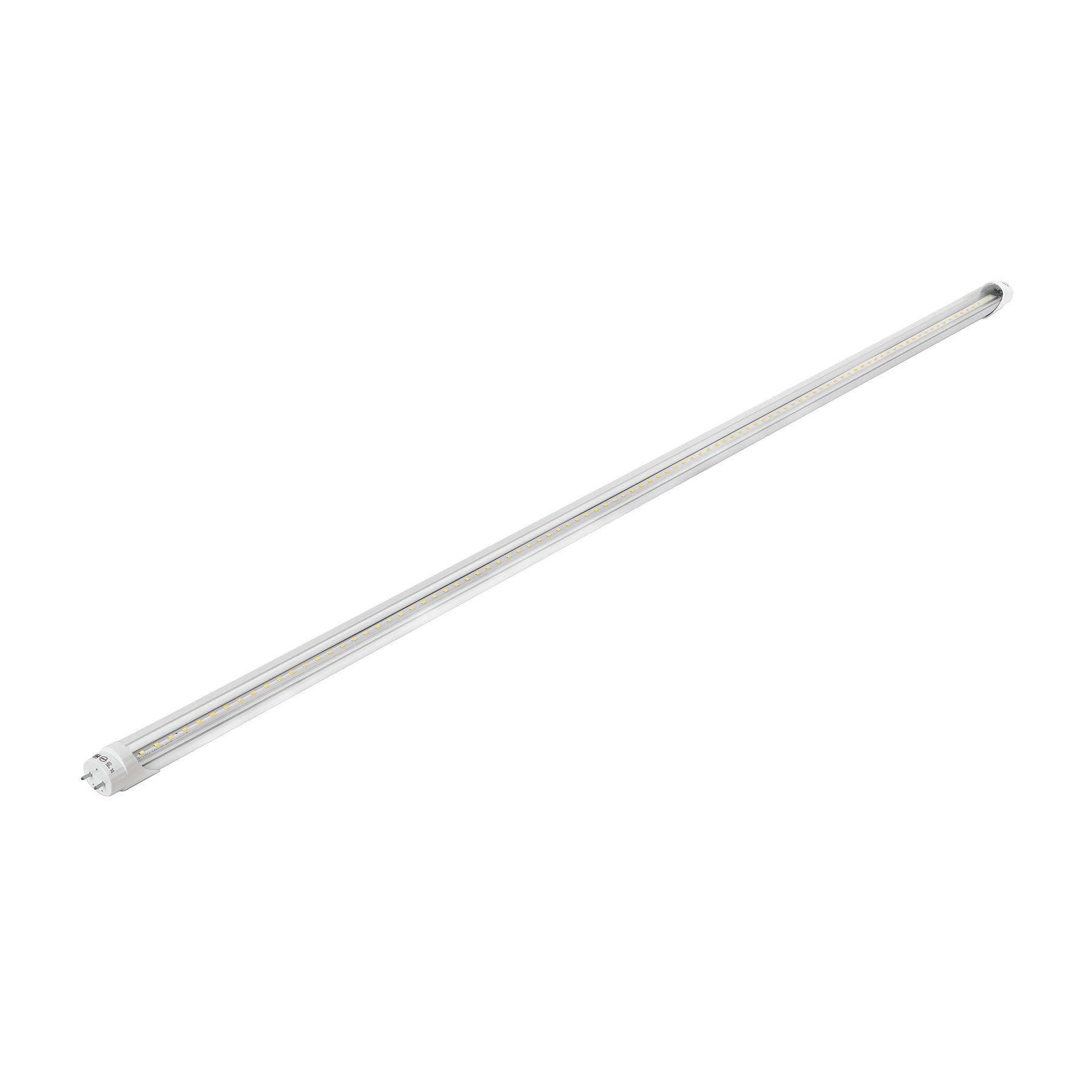 Tubos LED, pantalla de policarbonato transparente